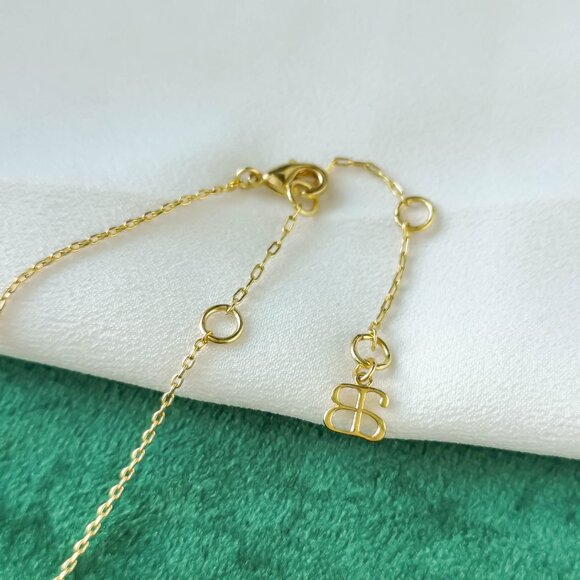 New Alicia Bonnie Gold Pendant Necklace - Stand Together Ukraine - Picture 3 of 3